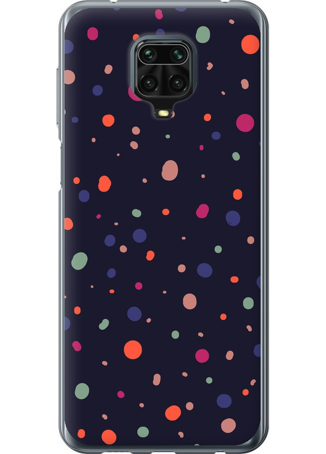 Силиконовый чехол 'Горошек v2' для Endorphone Xiaomi Redmi Note 9 Pro (258086611)