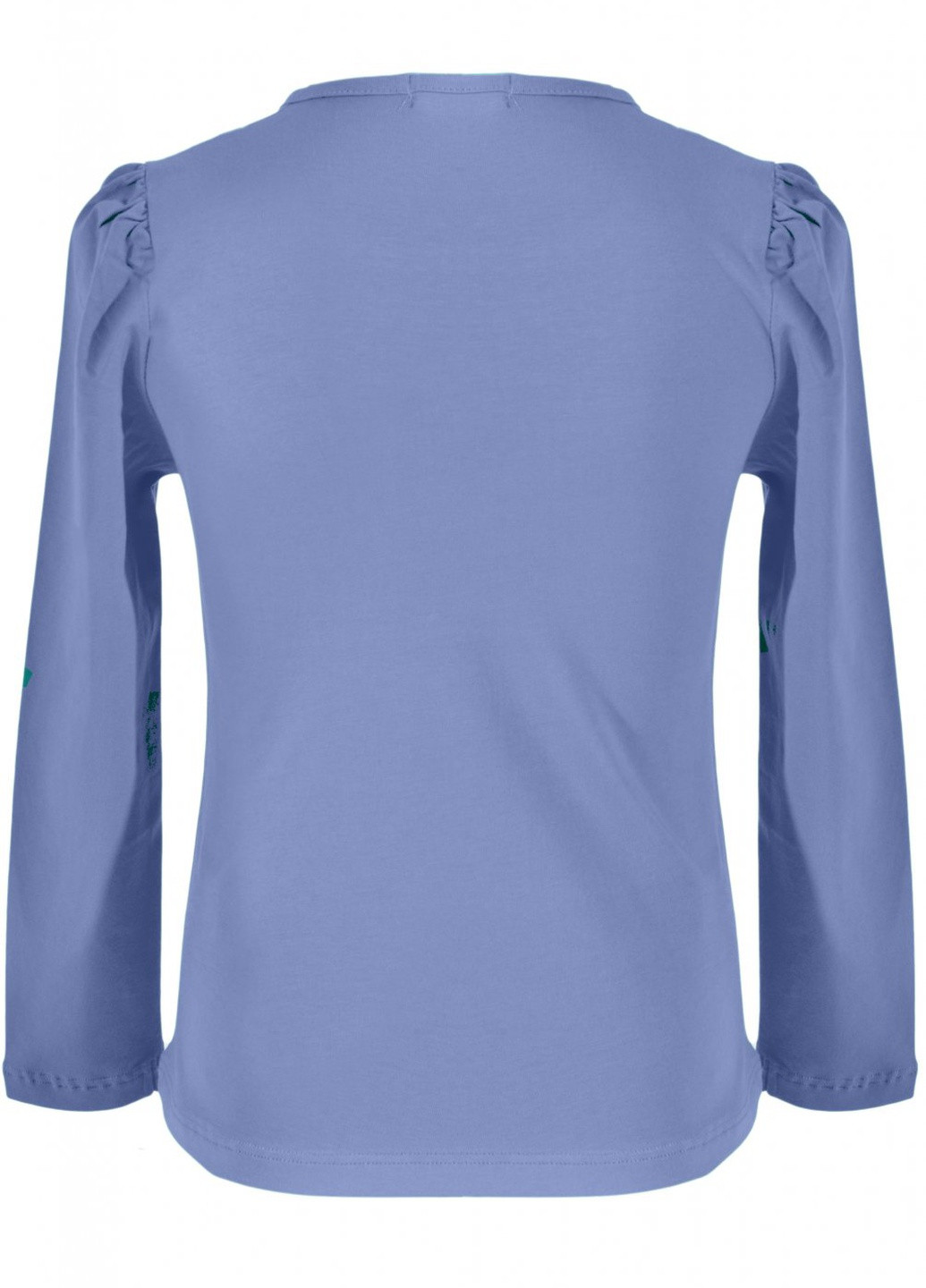 Синяя футболки батник девочка (w019-93) Lemanta