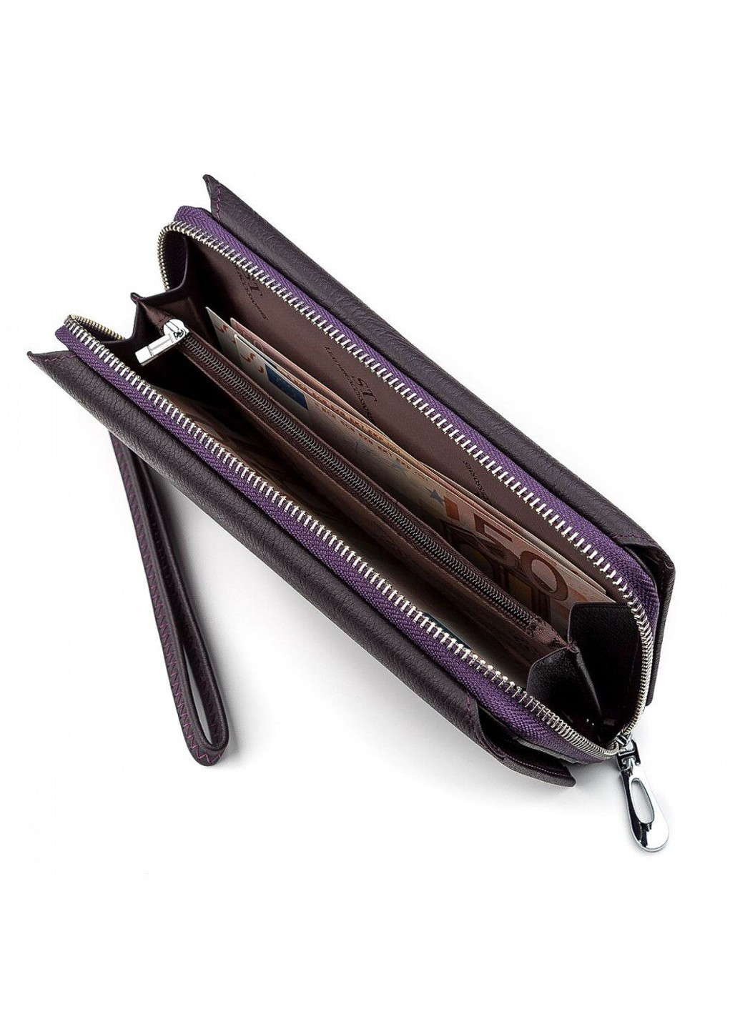 Кошелек из натуральной кожи ST Leather 18455 (ST228) Фиолетовый ST Leather Accessories (262453804)