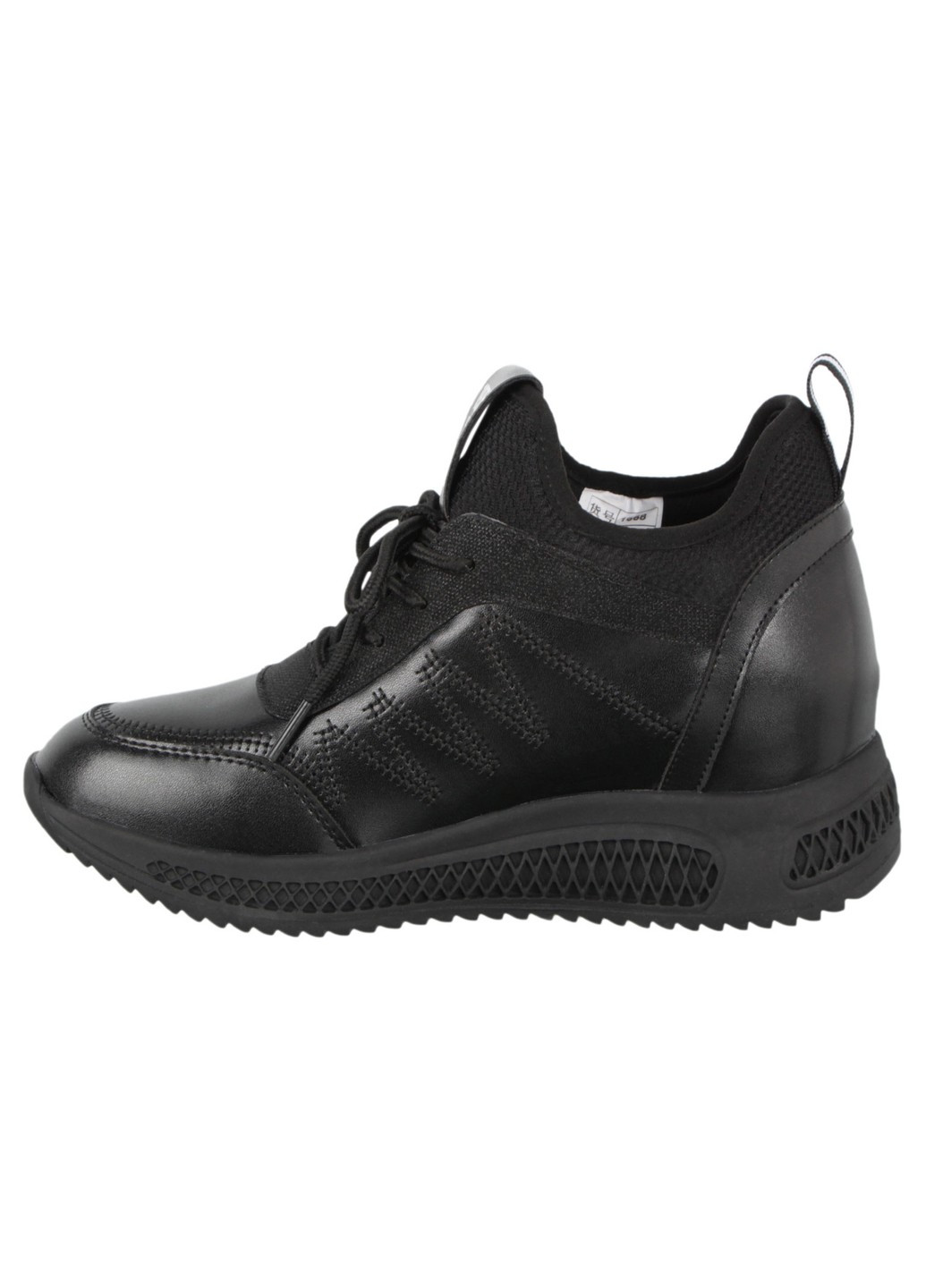 Чорні осінні жіночі кросівки 198054 Lifexpert
