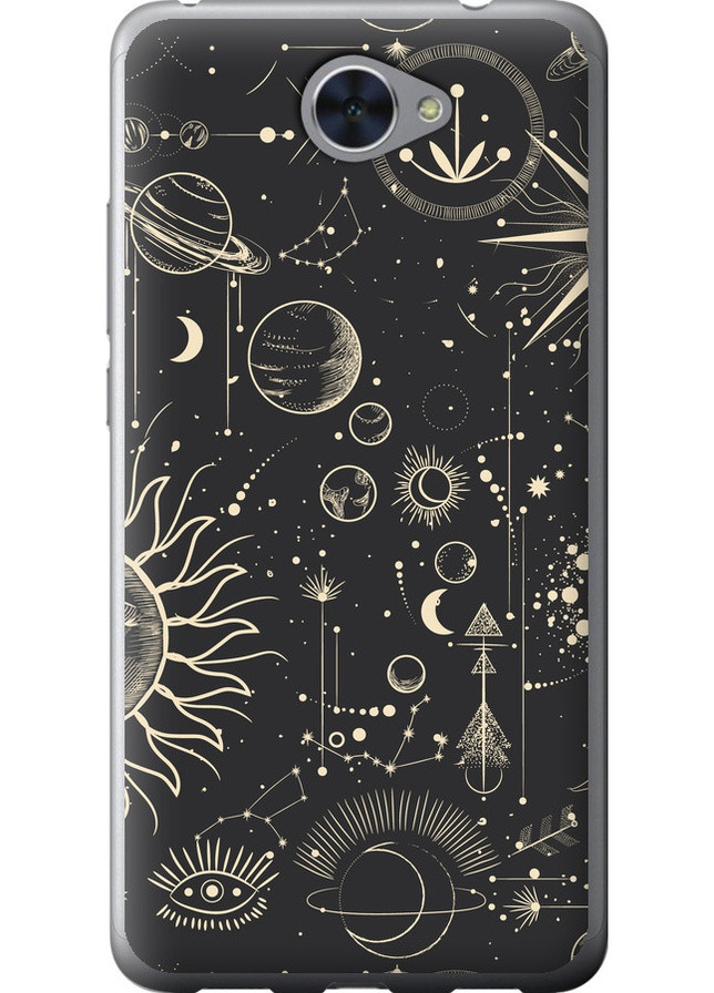 Силиконовый чехол 'Фаза луны' для Endorphone Huawei Y7 2017 (258088493)