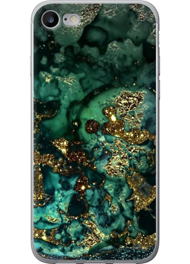 Силіконовий чохол 'Мармур золото багатство' для Endorphone apple iphone 8 (276313113)