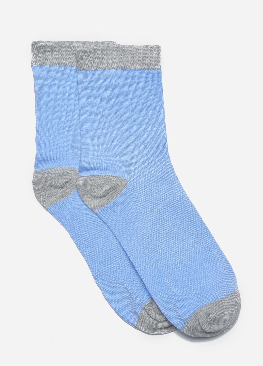 Шкарпетки жіночі блакитного кольору Let's Shop (272976027)