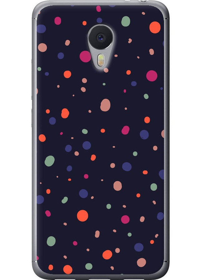 2D пластиковий чохол 'Горошок v2' для Endorphone Meizu M3 Note (258082280)