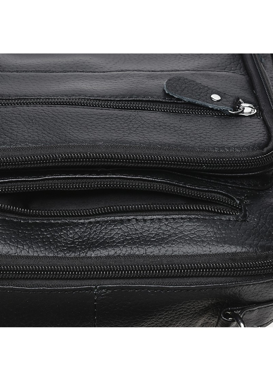 Чоловіча шкіряна сумка K15112-black Borsa Leather (266143159)