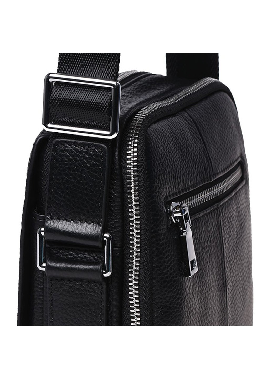Чоловіча шкіряна сумка K16266-black Ricco Grande (271665108)