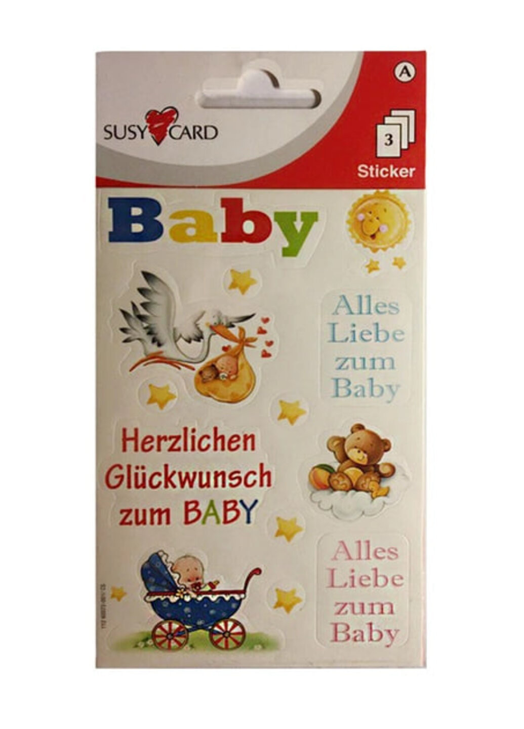 Наклейки дитячі "Baby" Susy Card (263276518)