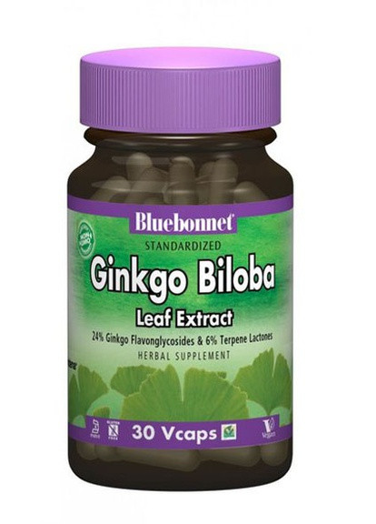 Ginkgo Biloba Leaf Extracte 30 Caps Bluebonnet Nutrition (256723255)