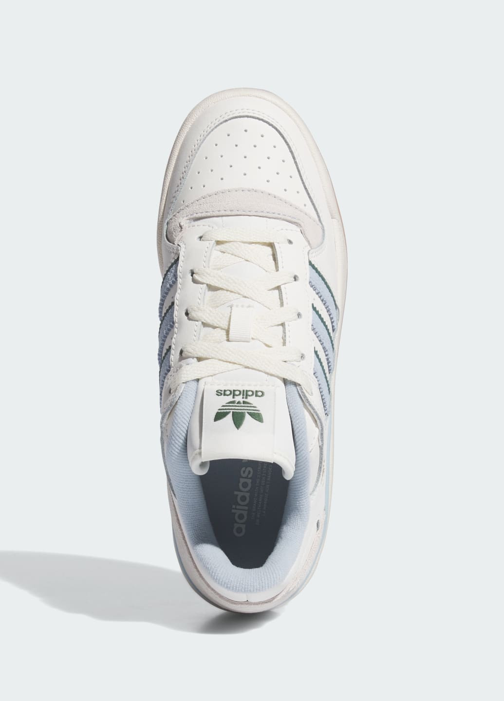 Білі всесезонні кросівки forum low cl adidas