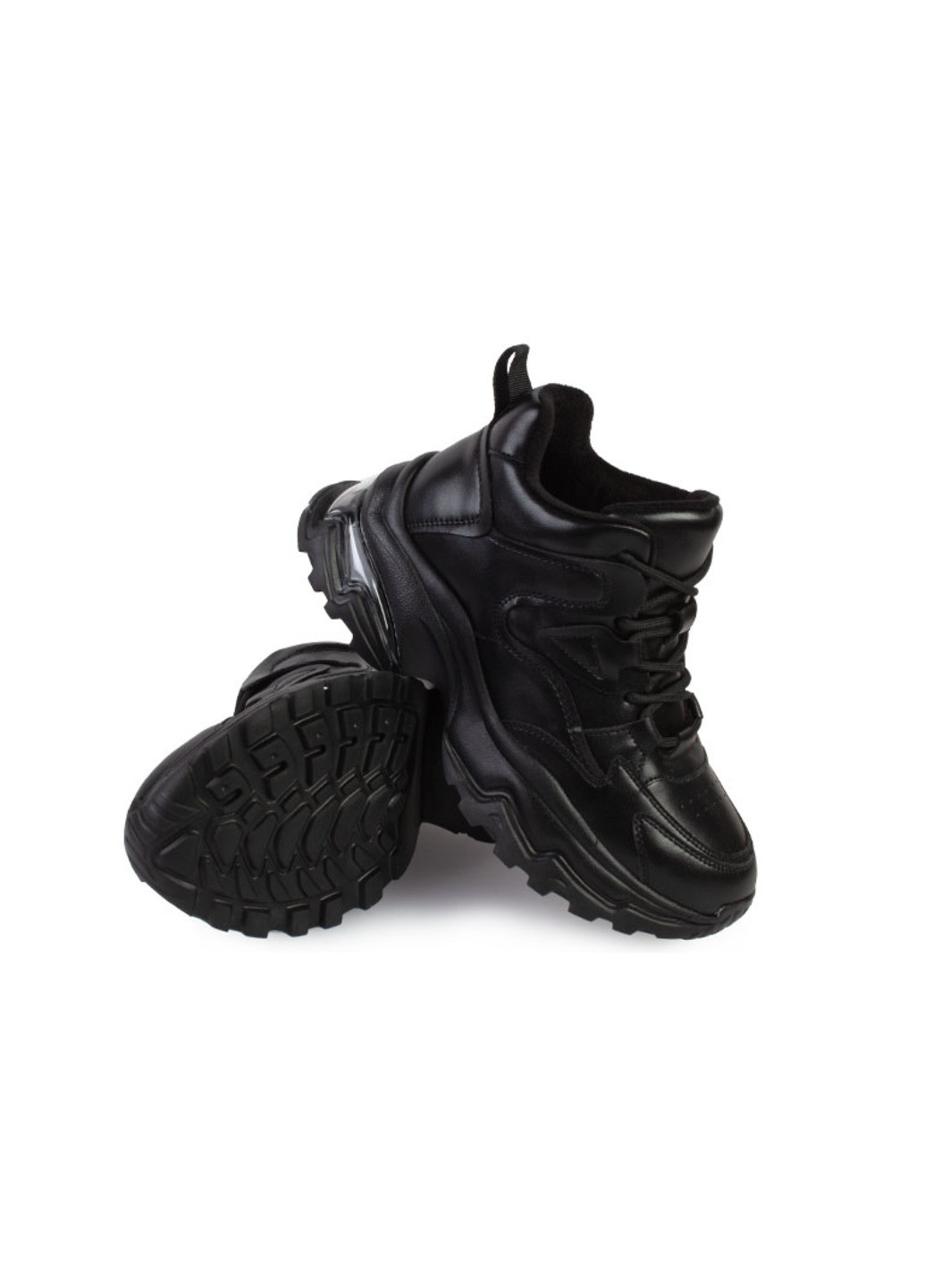 Черные демисезонные кроссовки женские бренда 8401424_(1) Iva