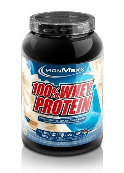 100% Whey Protein 900 g /18 servings/ Latte Macchiato Ironmaxx (256720567)