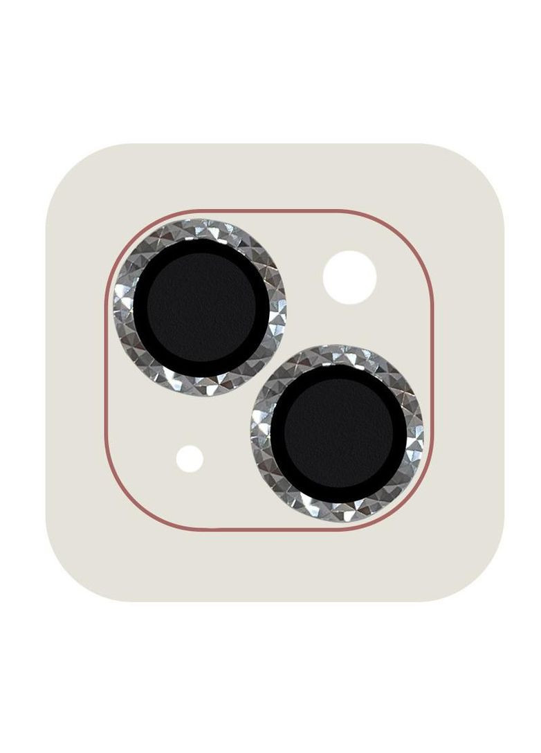 Захисне скло Metal Shine для камери на Apple iPhone 15 (6.1") Epik (263135961)