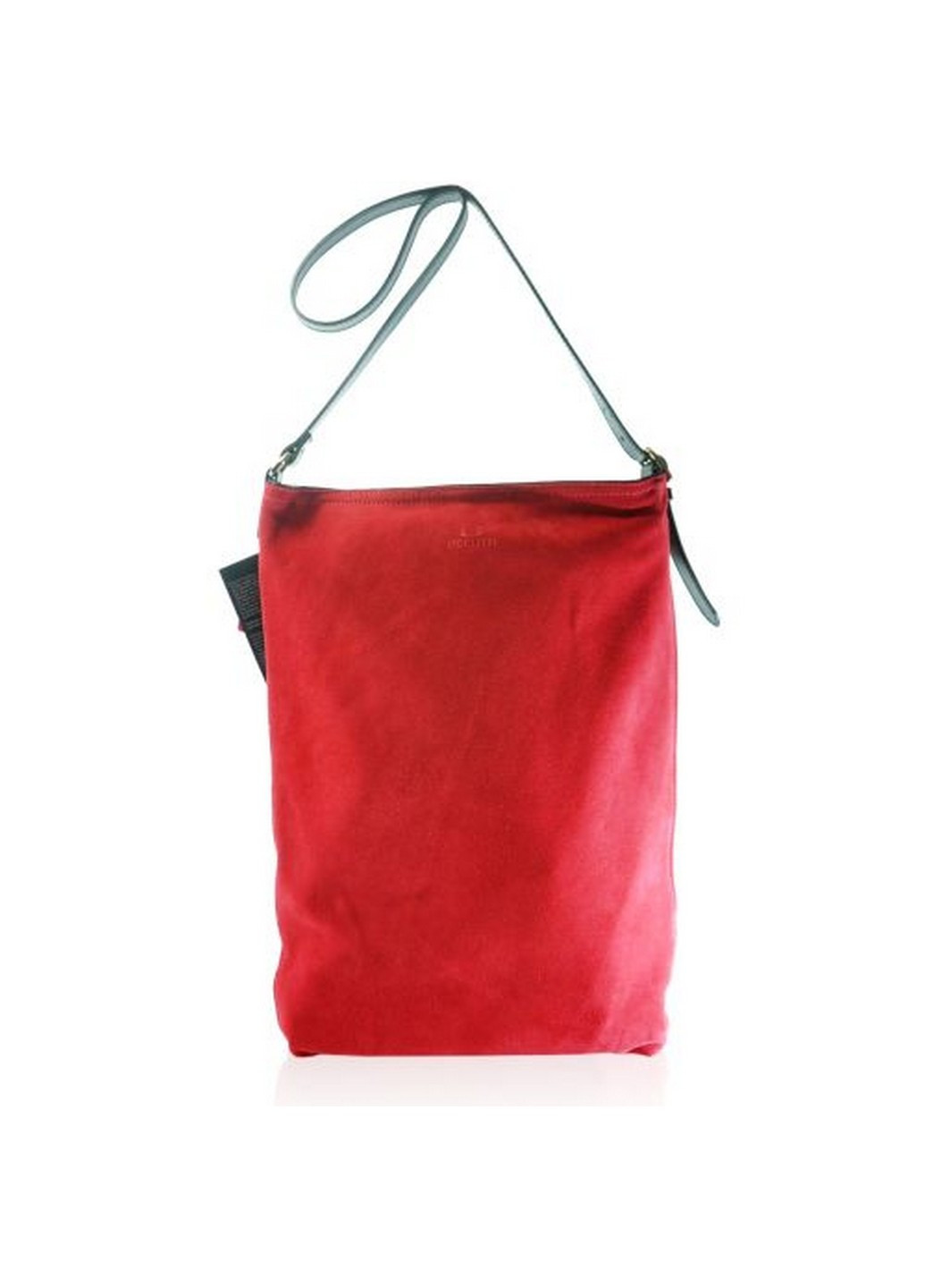 Жіноча замшева сумка Shopper червона Fidelitti (258349942)
