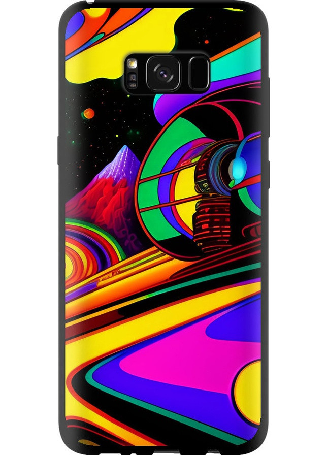 TPU черный чехол 'Абстракция v4' для Endorphone Samsung Galaxy S8 Plus (258217195)