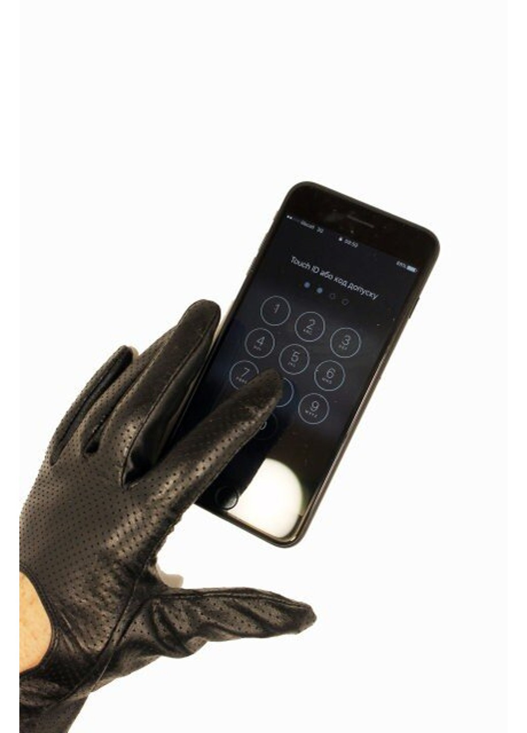 Женские кожаные сенсорные перчатки 706 L Shust Gloves (266143781)