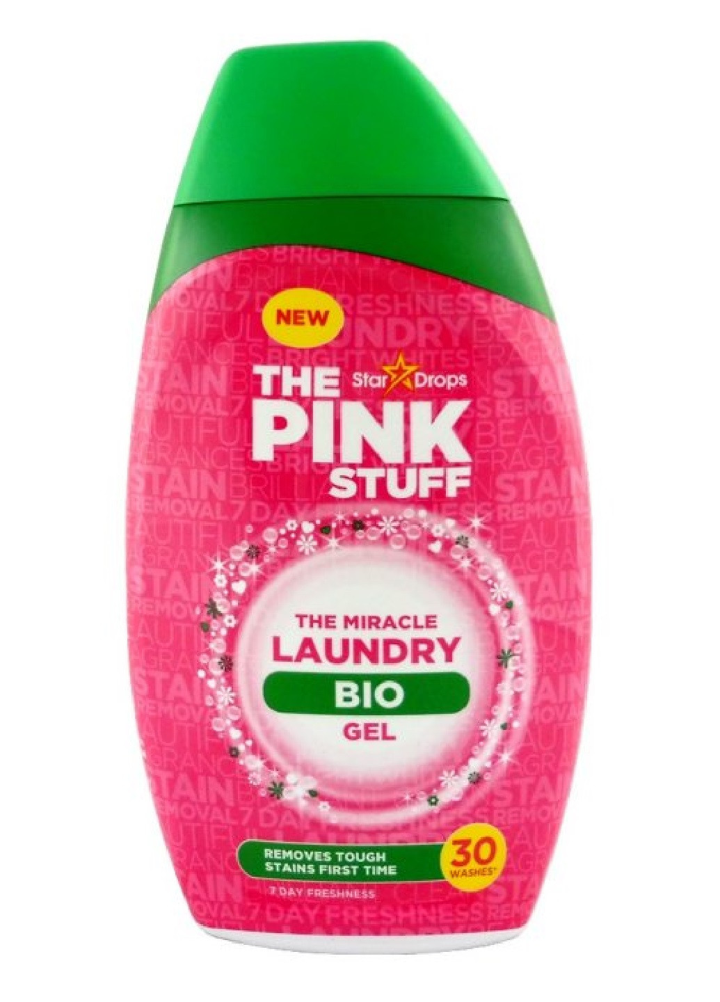 Гель для прання The Miracle Laundry Bio Gel 900мл (30 прань) The Pink Stuff (258414291)