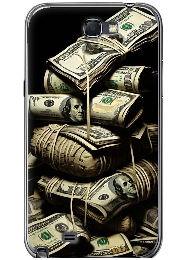 Силіконовий чохол 'Великі гроші' для Endorphone Samsung Galaxy Note 2 N7100 (267319516)
