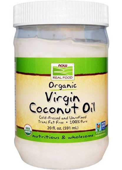 Coconut Oil 591 ml Now Foods (256719204)