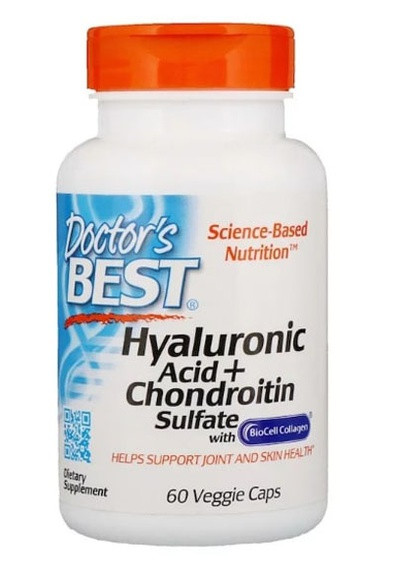 Hyaluronic Acid With Chondroitin Sulfate 60 Veg Caps DRB-00146 Doctor's Best (256725056)