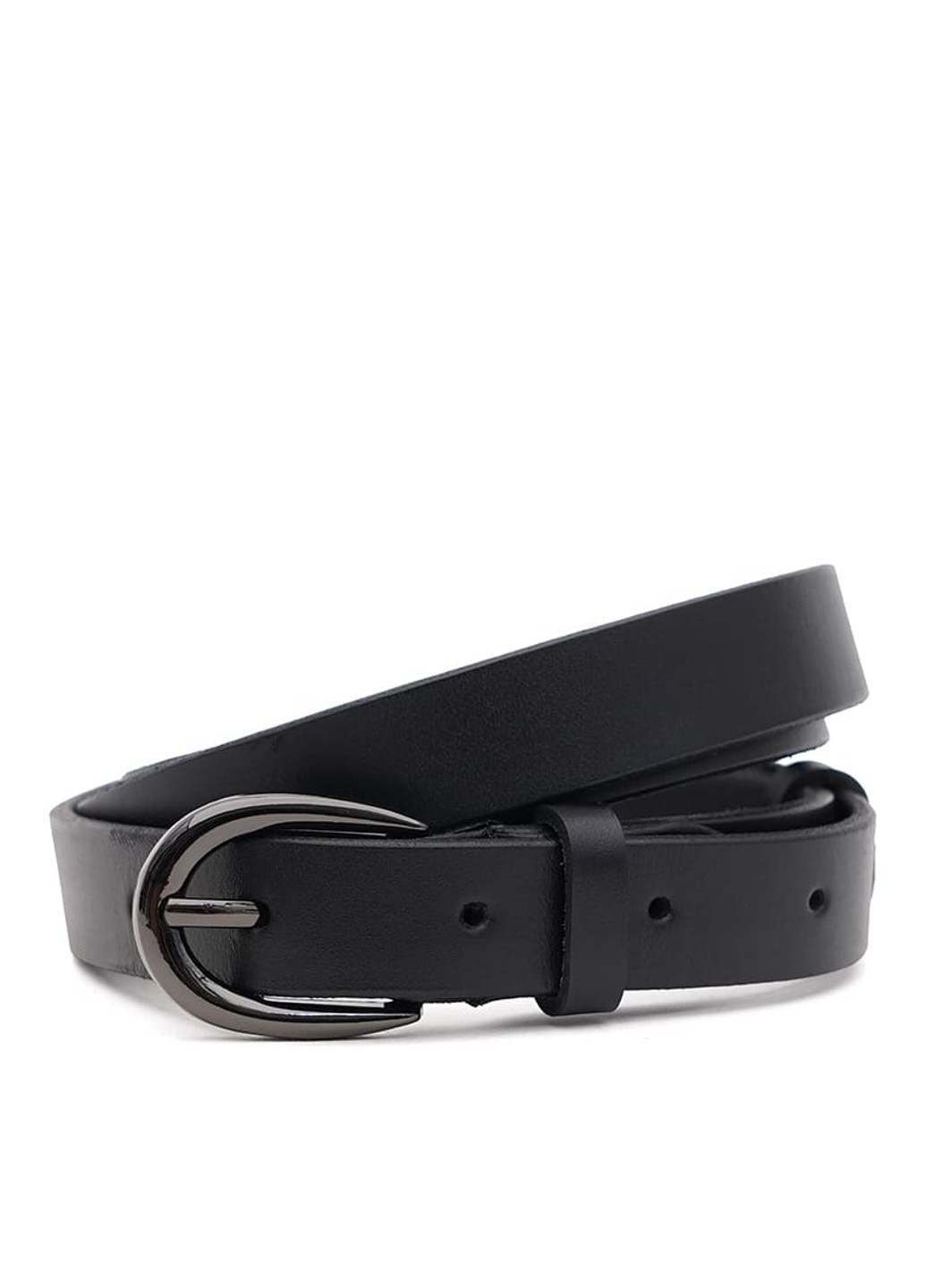 Женский кожаный ремень 100v1genw38-black Borsa Leather (266143351)