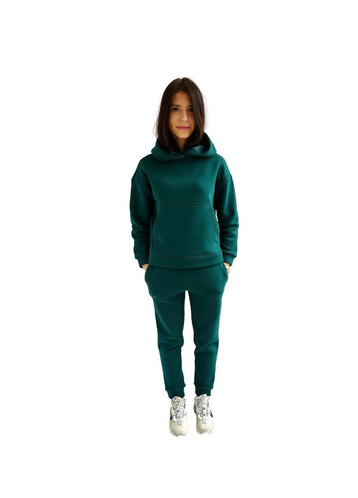Жіночий спортивний костюм зелений No Brand (258260599)