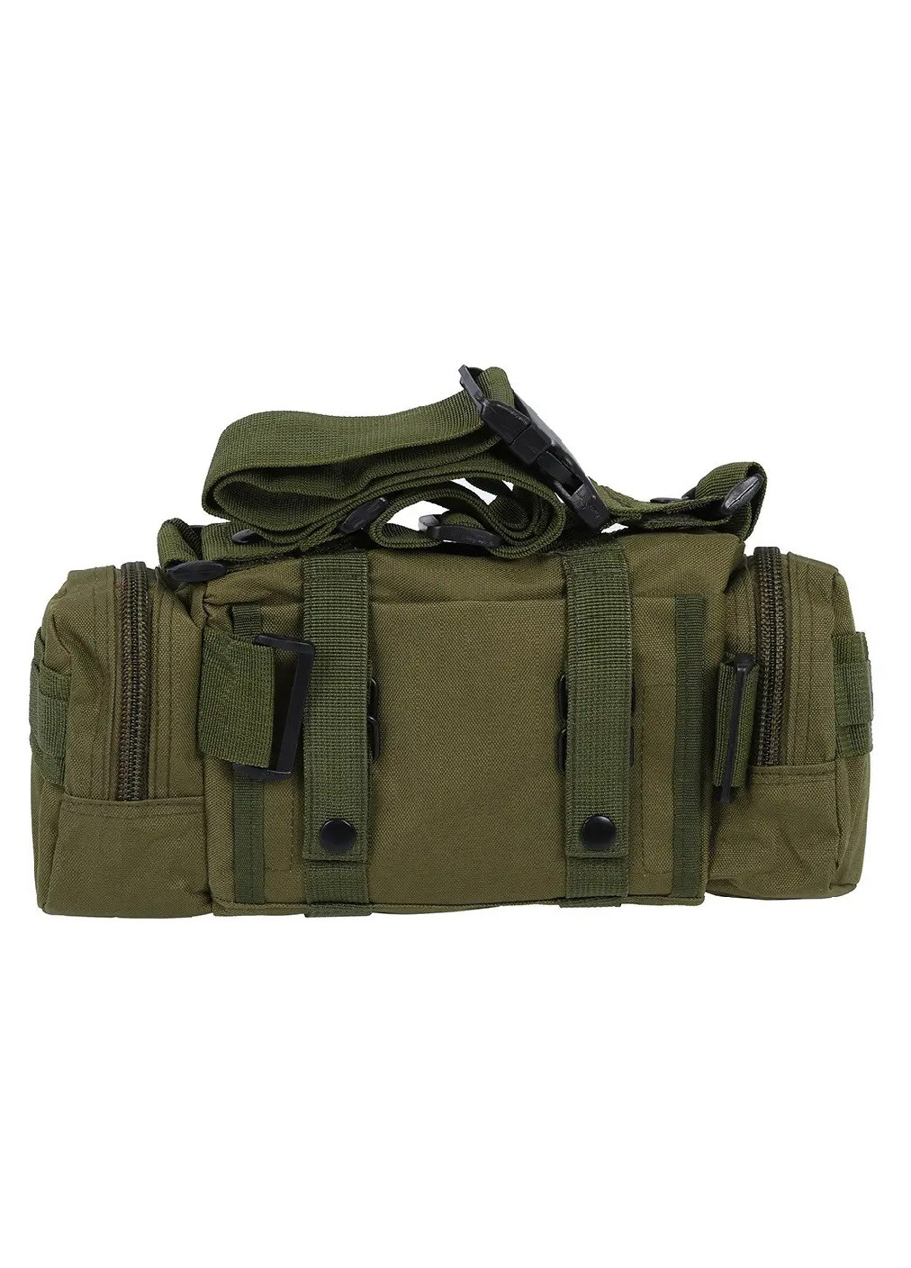 Тактическая сумка через плечо компактная армейская для рыбалки охоты туризма на 5 л 35х14х18 см (474206-Prob) Олива Unbranded (257597017)