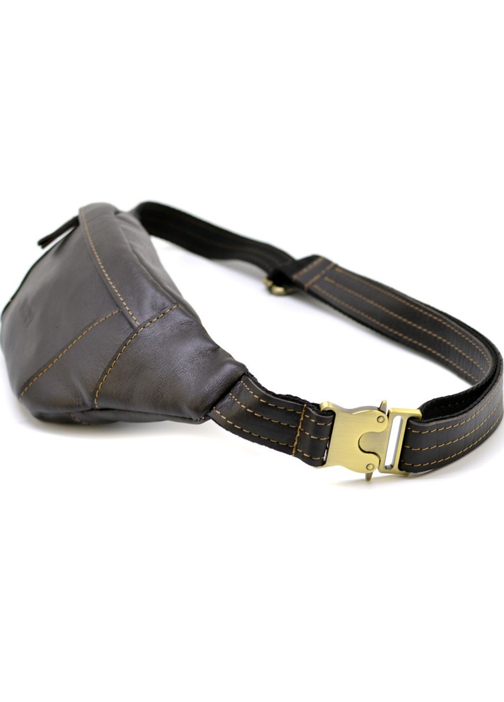 Мужская кожаная сумка бананка, сумка напоясная Lim-525GC LIMARY (263776596)