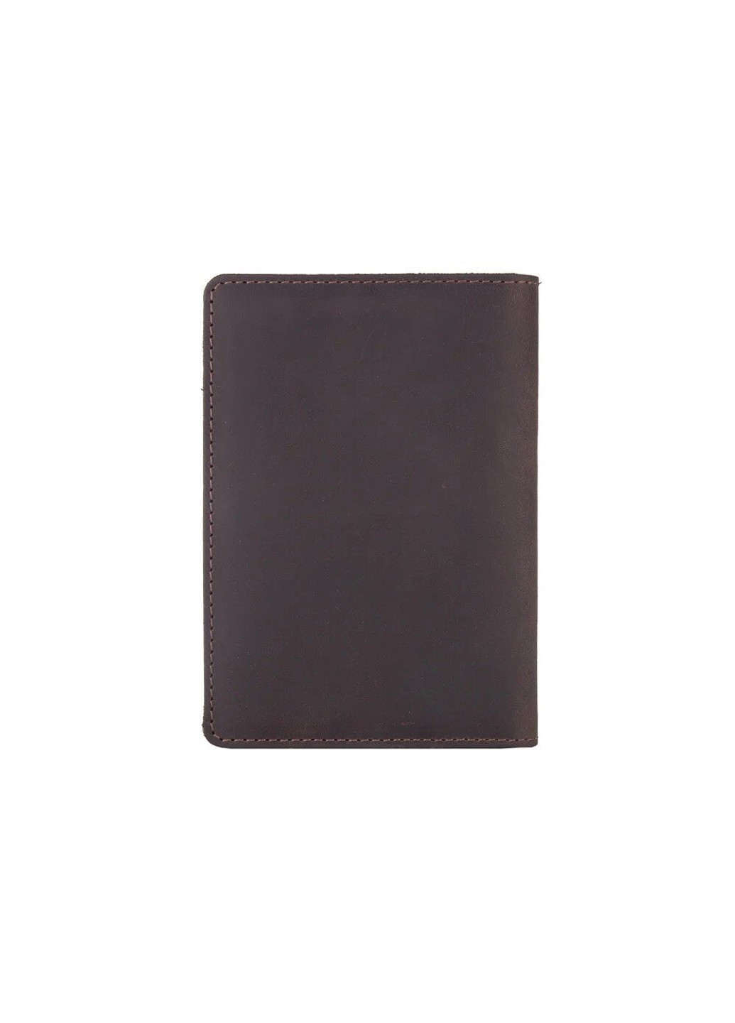Обложка для паспорта из кожи PB-03S Shabby Gavana Brown Темно-коричневый Hi Art (268371897)
