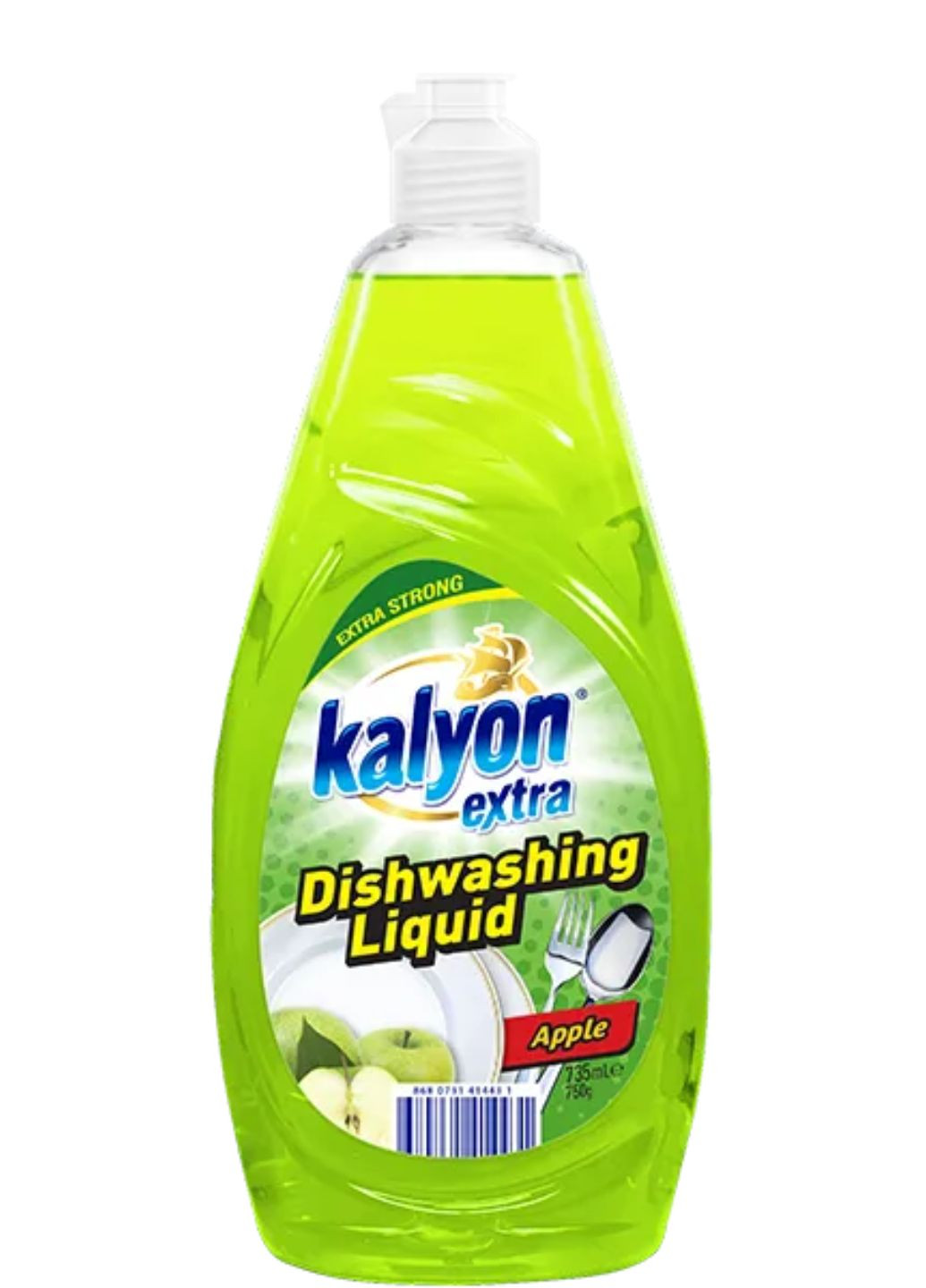 Жидкость для мытья посуды Extra Liquid яблоко 735 мл Kalyon (269691288)