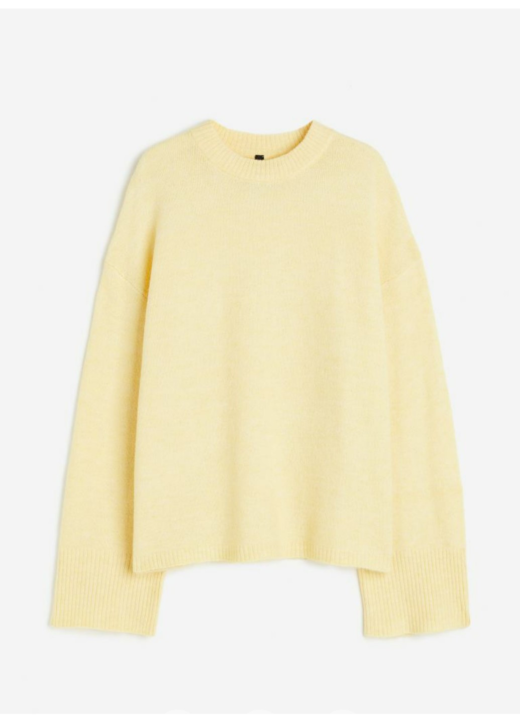 Жовтий демісезонний жіночий светр тонкої в'язки н&м (56408) xs жовтий H&M