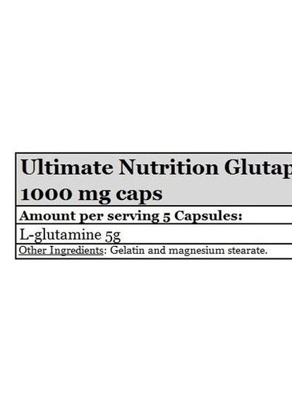 Glutapure Powder 400 g /80 servings/ Unflavored Ultimate Nutrition (257440426)