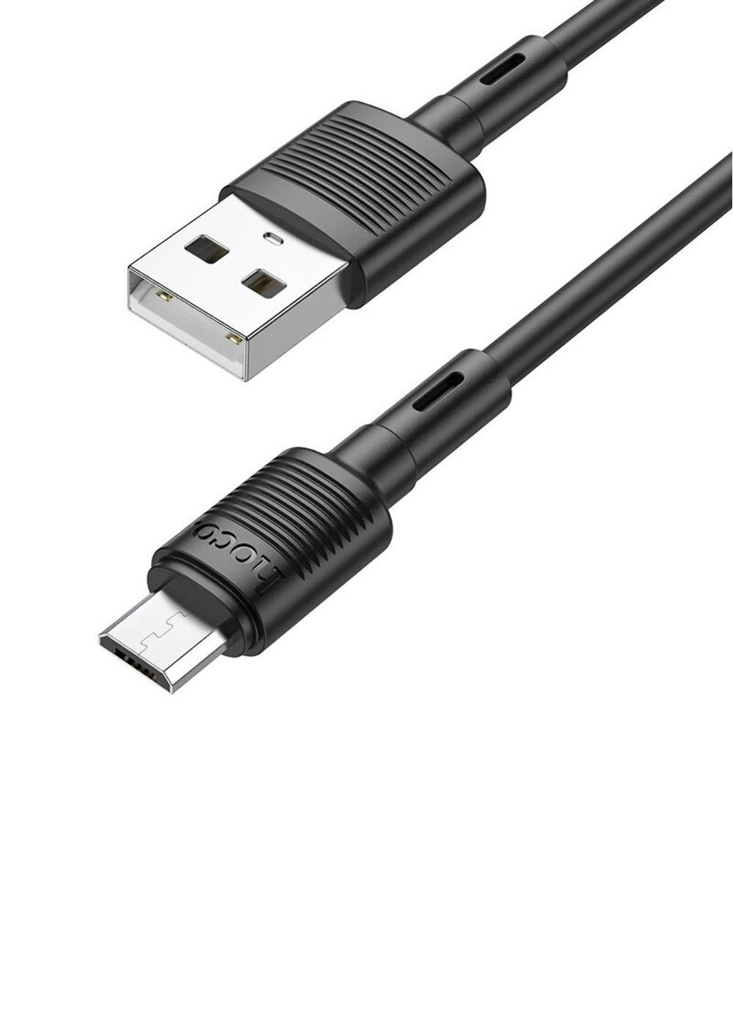 USB кабель X83 Micro 24A 1 м цвет черный ЦБ-00200561 Hoco (259467243)
