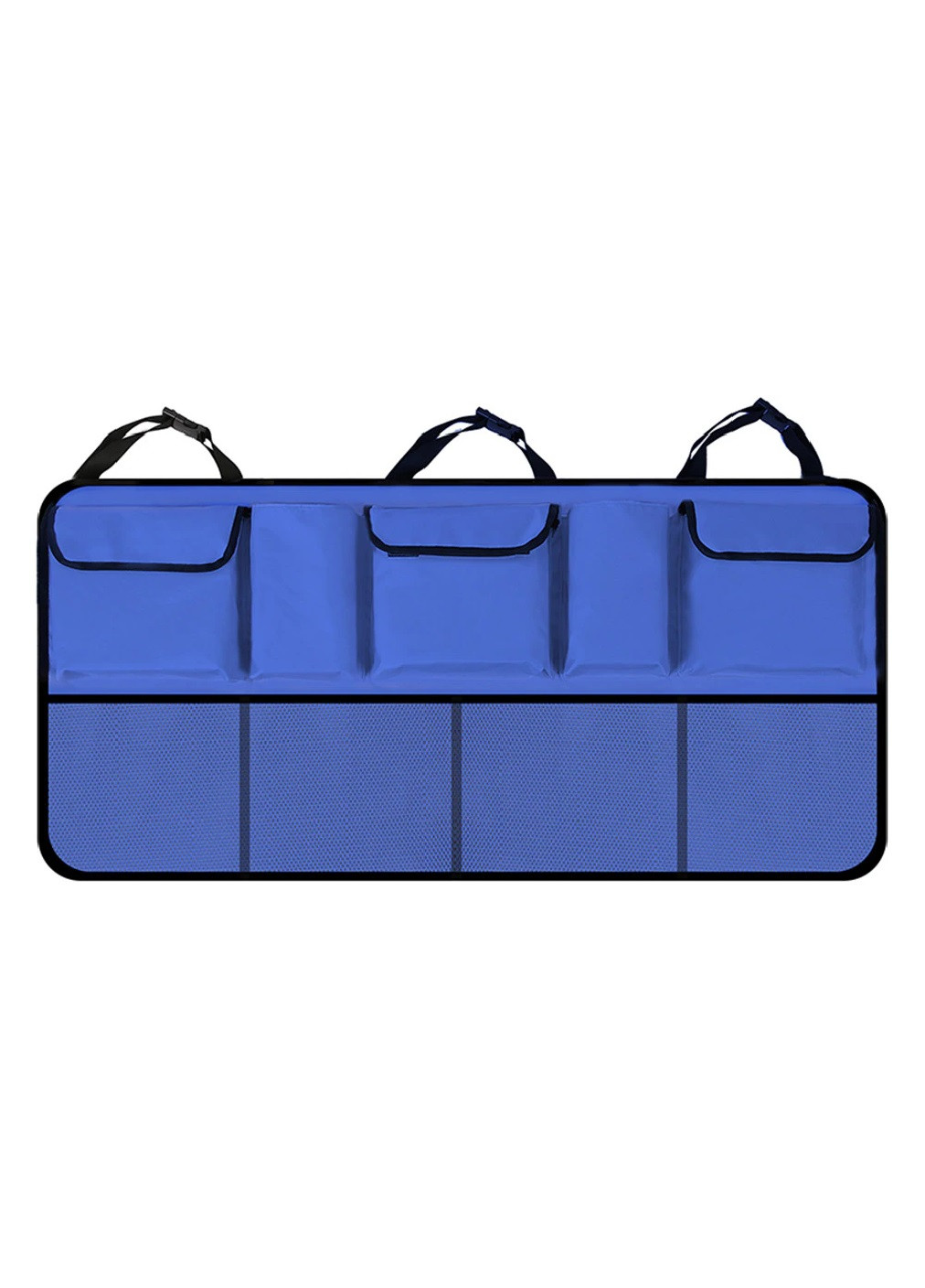 Автомобильный подвесной компактный портативный органайзер на спинку сидения для багажника 108х52 см (474966-Prob) Синий Unbranded (260517425)