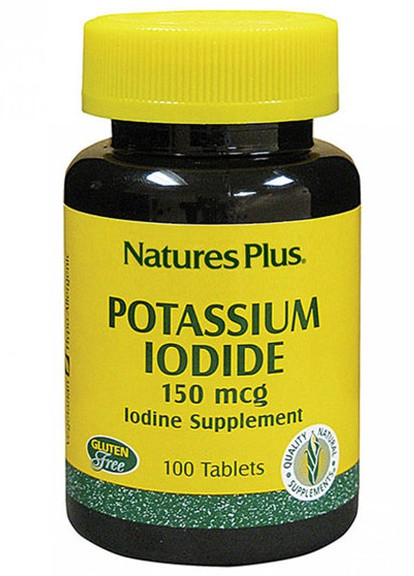 Nature's Plus Potassium Iodide 150 mcg 100 Tabs Natures Plus (257252504)