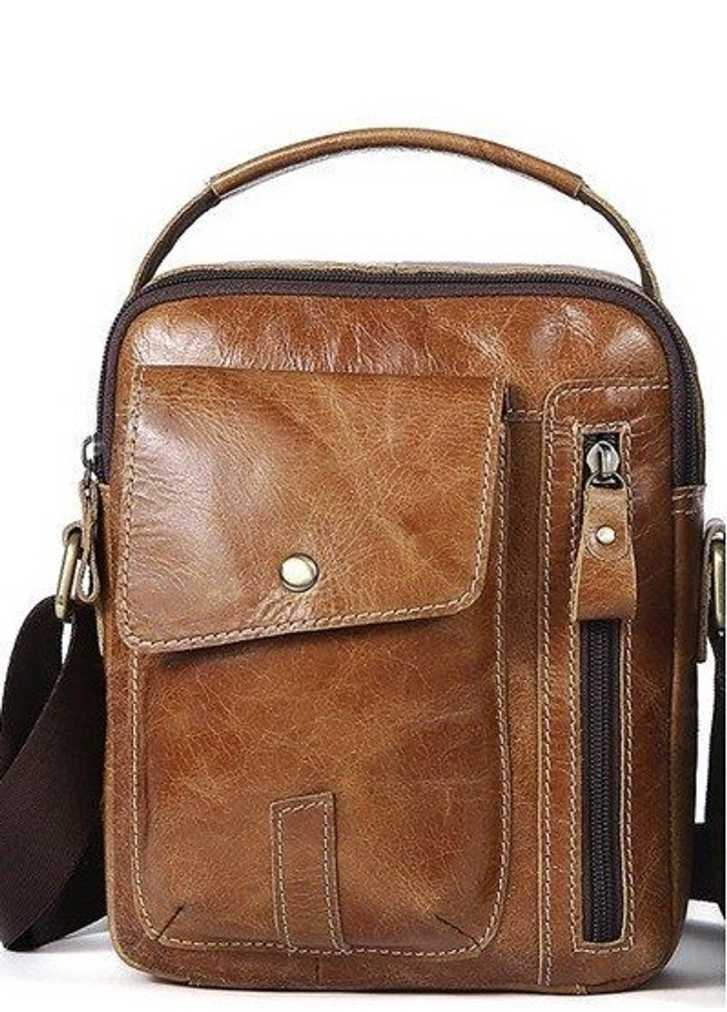 Мужская кожаная сумка 14766 Vintage (262522824)
