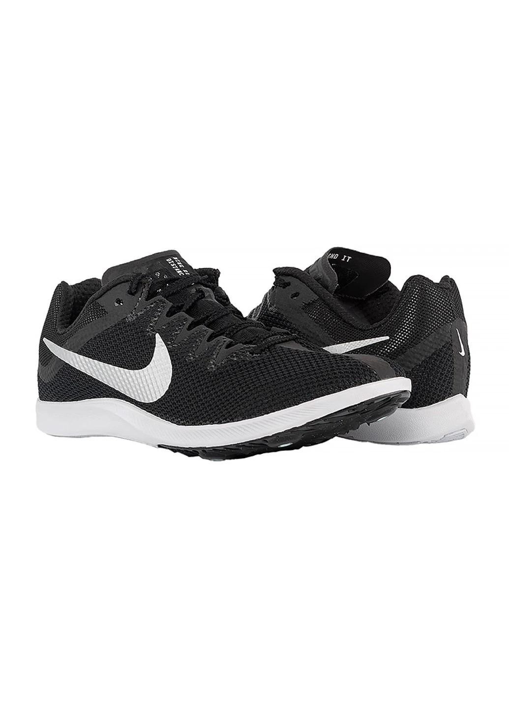 Черные всесезонные кроссовки zoom rival distance Nike