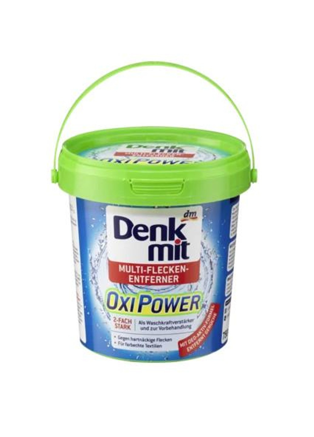 Засіб для виведення плям Oxi Power для кольорових речей 750 мл Denkmit (273444290)