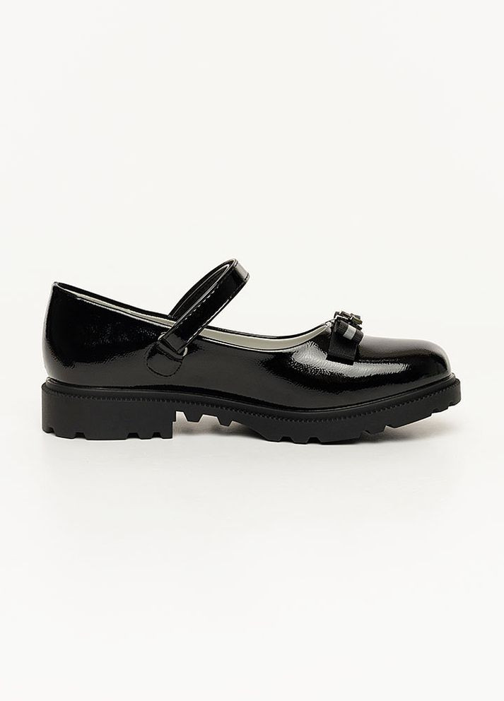 Черные туфли для девочки цвет черный цб-00221567 Мышонок