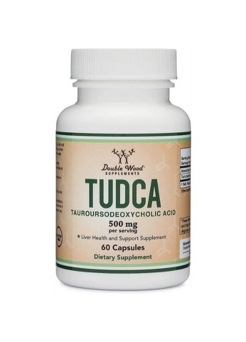 Double Wood TUDCA Tauroursodeoxycholic Acid 250 mg 60 Caps Double Wood Supplements (258961468)