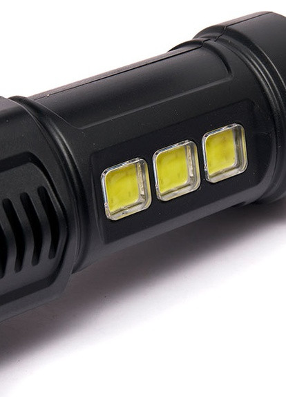 Ліхтар ручний акумуляторний Multifunction Work Lights-913 з ручкою USB зарядка 13 +COB Чорний LS-005 Led (257623820)