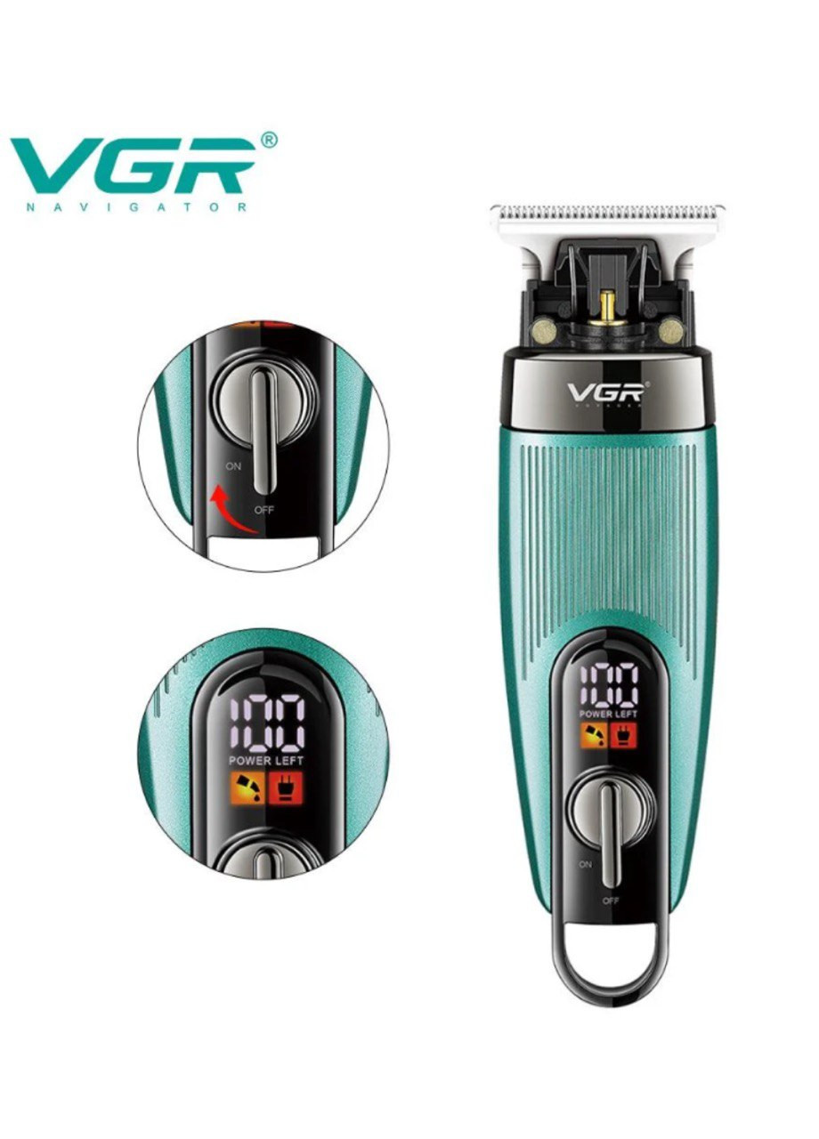Триммер для волос Голубой VGR v-975 (266340935)