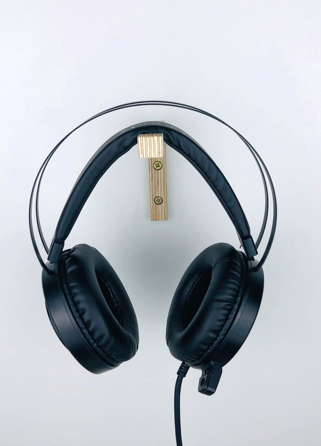 Кронштейн для навушників Тримач для гарнітури Підвіс для навушників Натуральний EvenWood (262891645)