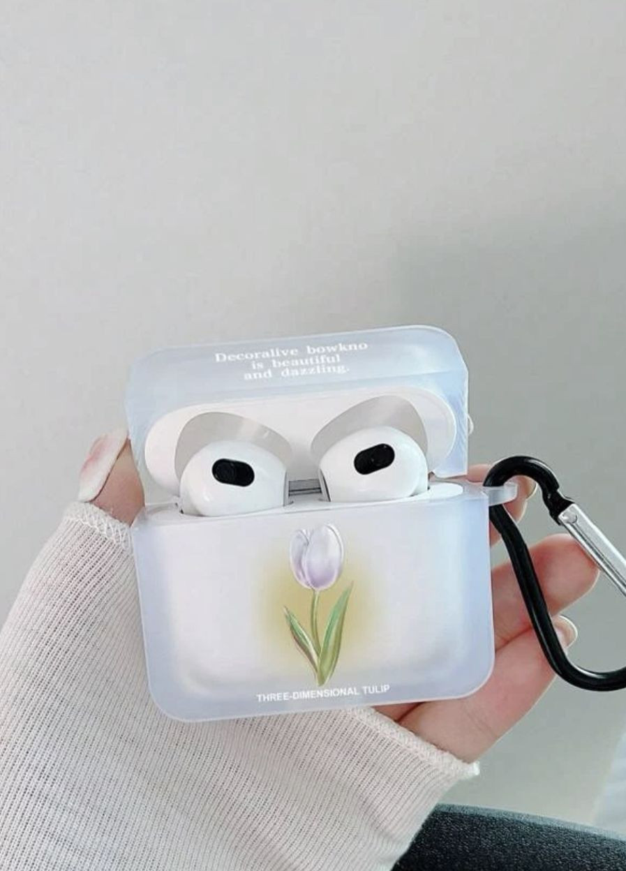 Силіконовий чохол з карабіном для Apple AirPods 1/2 No Brand (264564839)