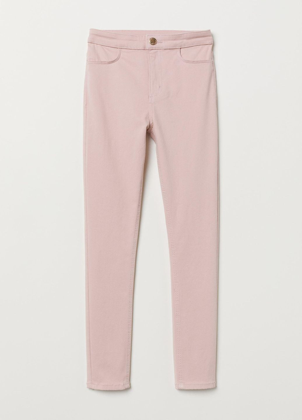 Светло-розовые брюки H&M