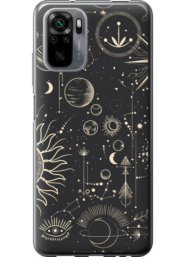 Силиконовый чехол 'Фаза луны' для Endorphone Xiaomi Redmi Note 10 (258088852)