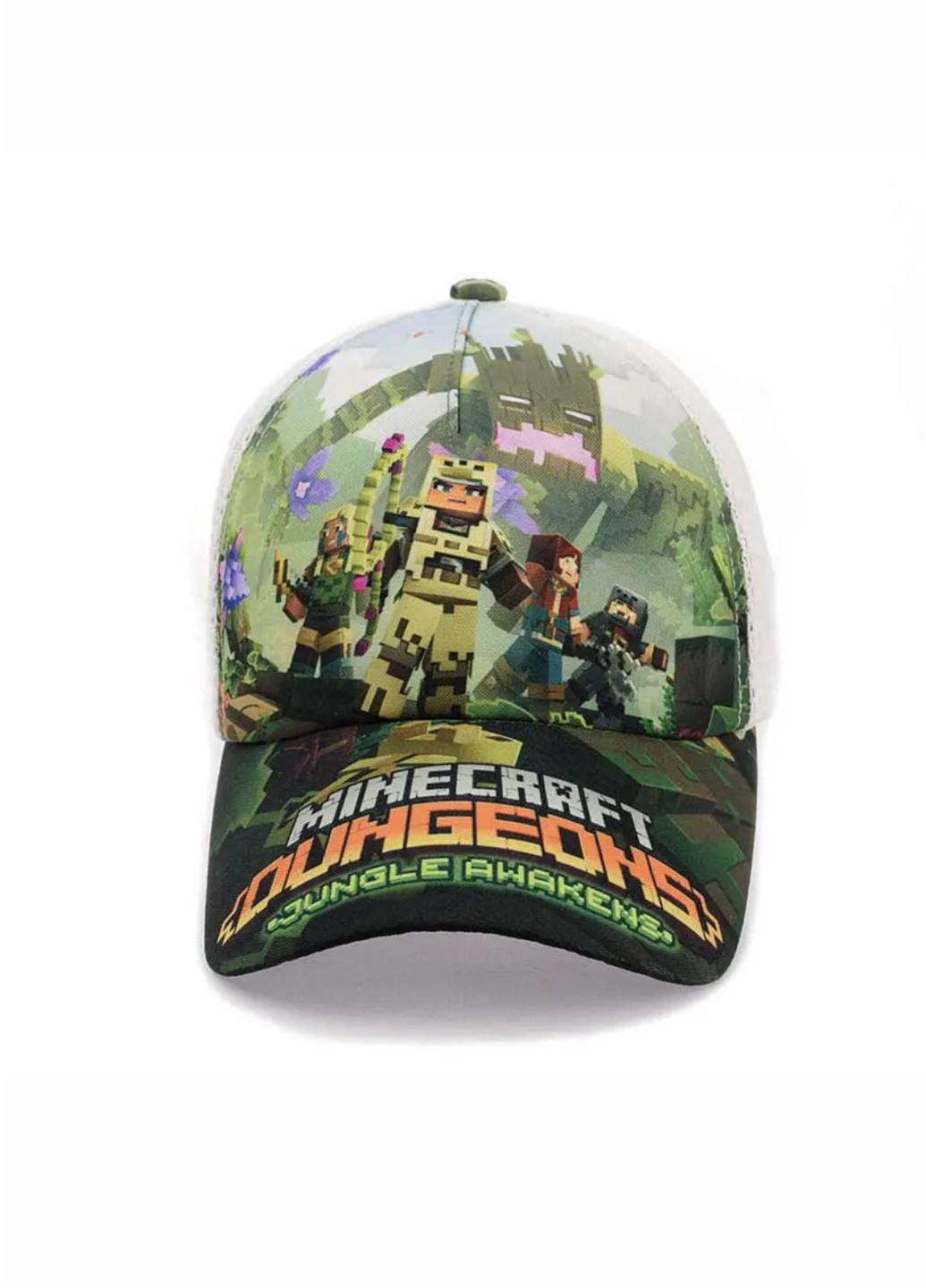 Детская кепка с сеткой (Майнкрафт) one-size Minecraft кепка с сеткой (257650988)