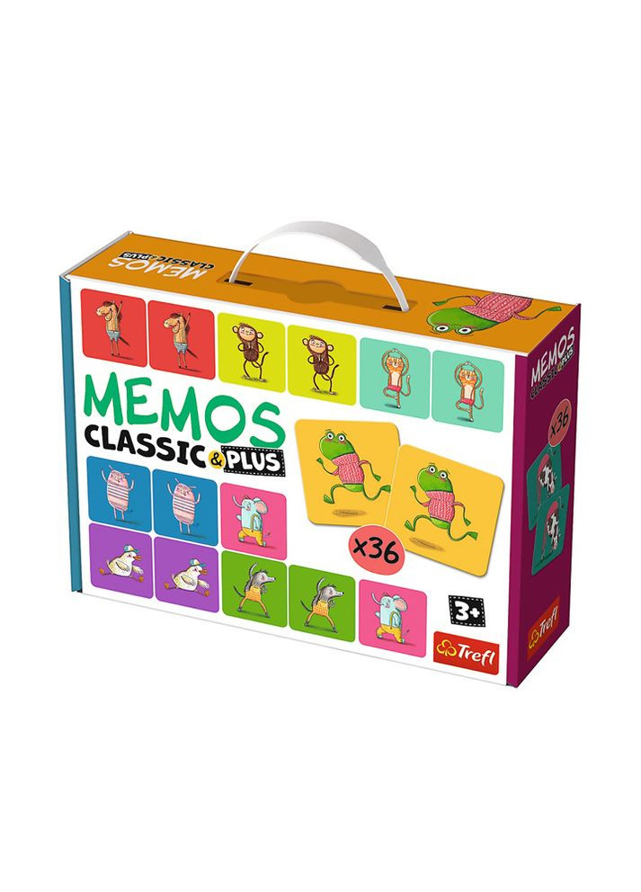 Настольная игра - "Мемос Классические Двигайся и играй" цвет разноцветный ЦБ-00230857 Trefl (262596485)