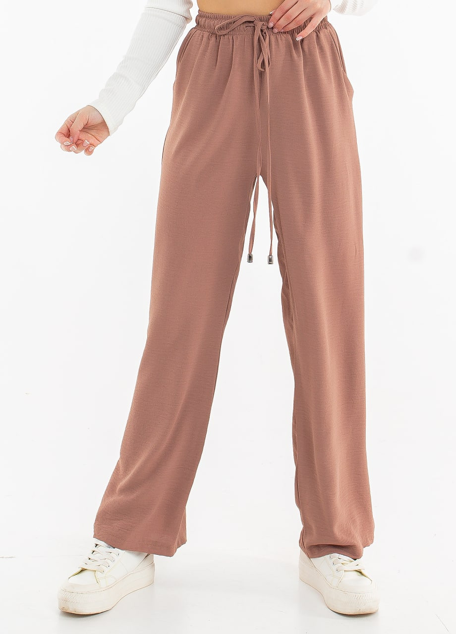 Штани жіночі колір мокко р.50/52 431347 New Trend (259061483)