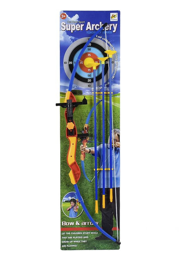 Іграшковий лук зі стрілами колір різнокольоровий ЦБ-00241430 No Brand (276903537)