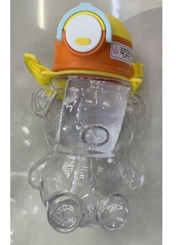 Пляшка-поїлка дитяча з трубочкою/ремінцем 550мл Home (268981732)
